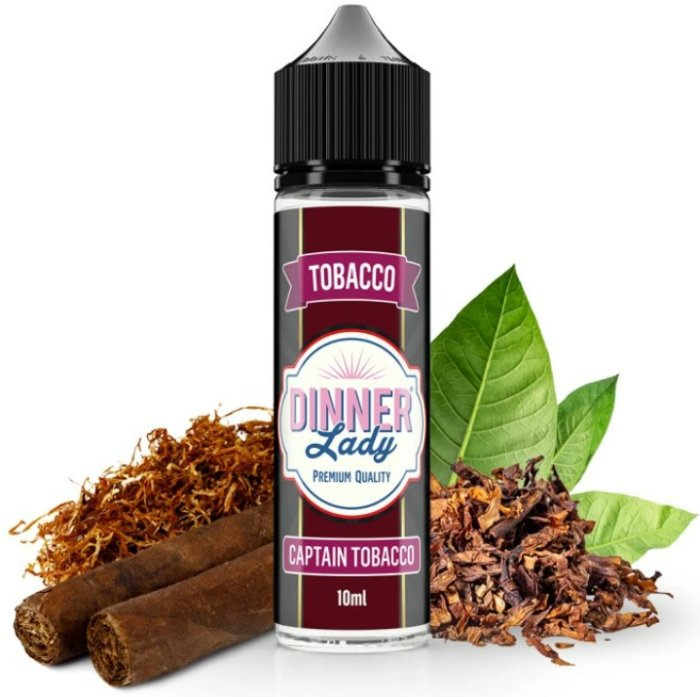 Příchuť Dinner Lady S&V Tobacco 10ml Captain Tobacco