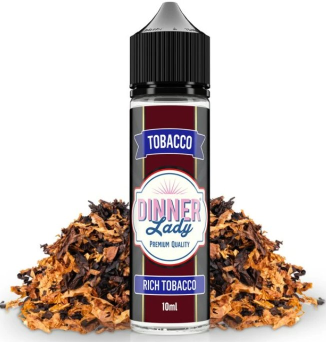 Příchuť Dinner Lady S&V Tobacco 10ml Rich Tobacco