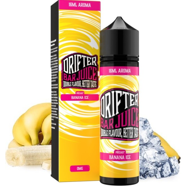 Juice Sauz Příchuť Drifter Bar Juice S&V 16ml Banana Ice