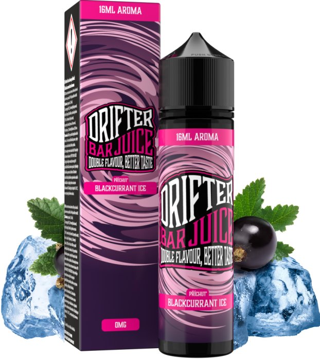 Juice Sauz Příchuť Drifter Bar Juice S&V 16ml Blackcurrant Ice