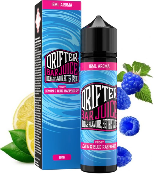 Juice Sauz Příchuť Drifter Bar Juice S&V 16ml Lemon and Blue Raspberry