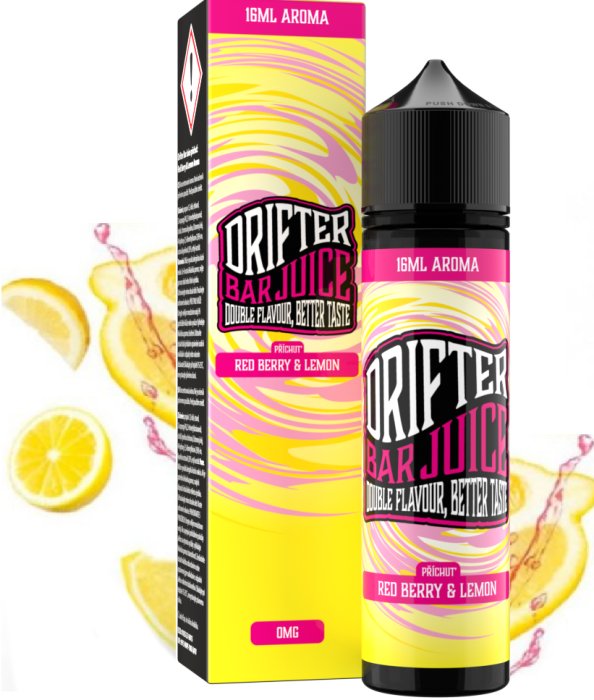 Juice Sauz Příchuť Drifter Bar Juice S&V 16ml Red Berry and Lemon