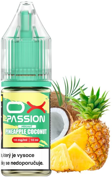Liquid OXVA OX PASSION Salts Pineapple Coconut 10ml - 10mg
