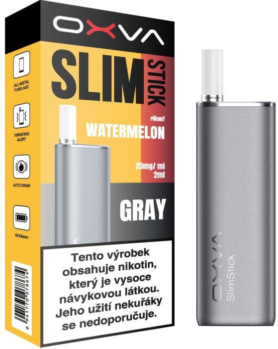 OXVA SLIMSTICK e-cigareta 1500mAh Watermelon 20mg Grey color