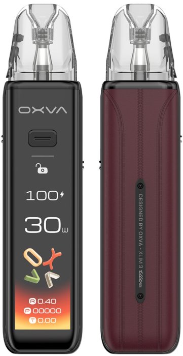 OXVA Xlim 3 ULTRA e-cigareta 1500mAh Bordeaux Red