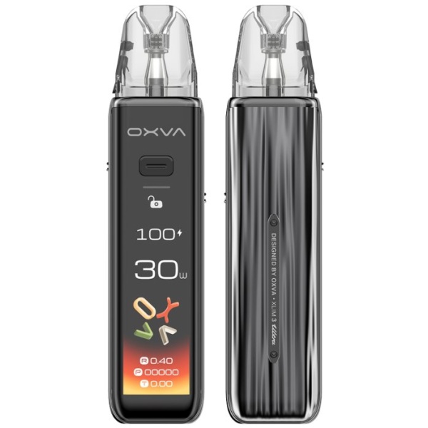 OXVA Xlim 3 ULTRA e-cigareta 1500mAh Metal Gray