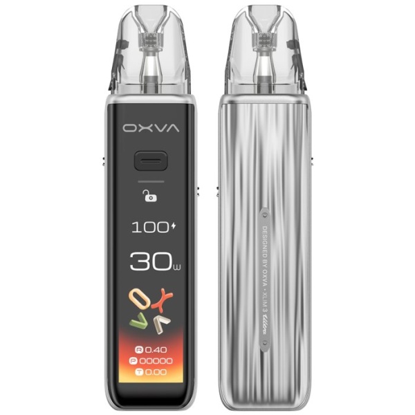 OXVA Xlim 3 ULTRA e-cigareta 1500mAh Metal Silver