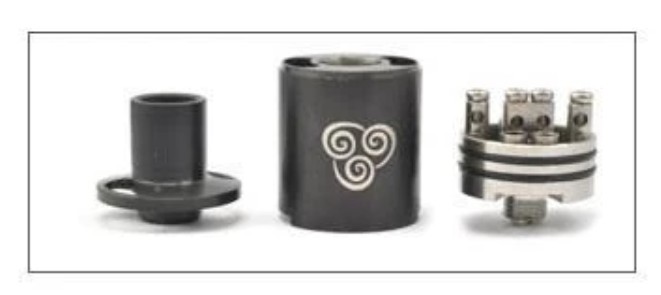 Tobeco technology Tobeco ERE - černý RDA atomizér