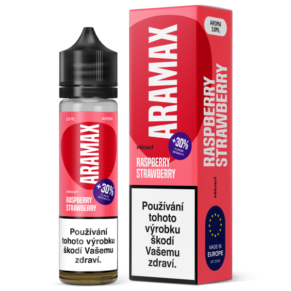 Aramax Shake & Vape Raspberry Strawberry 12 ml