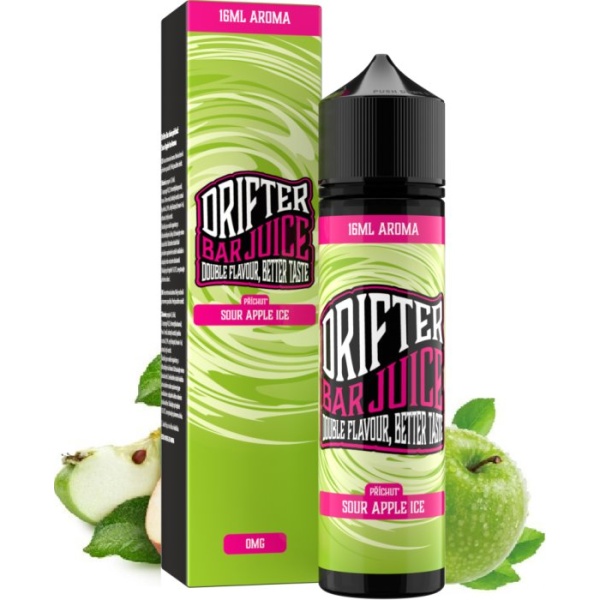Juice Sauz Příchuť Drifter Bar Juice S&V 16ml Sour Apple Ice