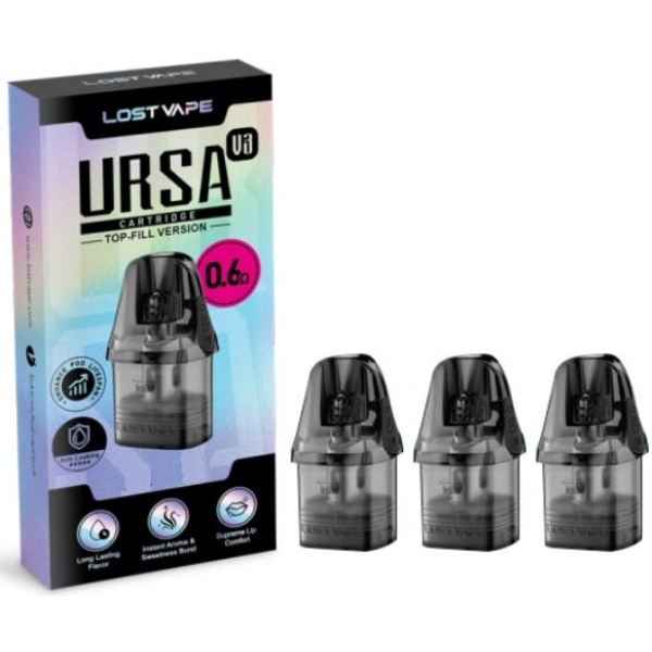 LostVape Lost Vape Ursa Pod V3 cartridge 0