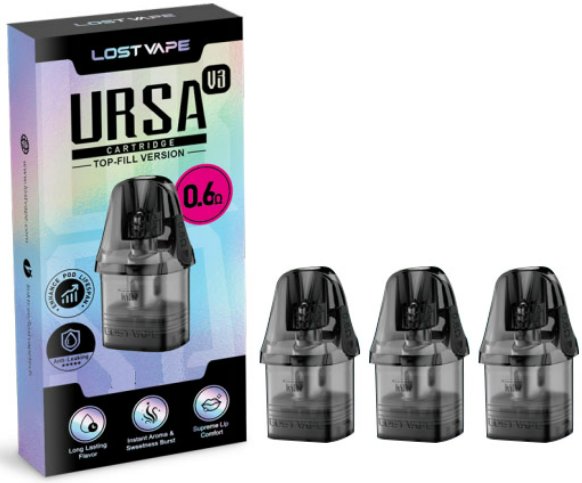 LostVape Lost Vape Ursa Pod V3 cartridge 0