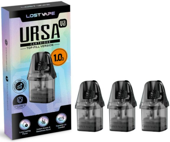 LostVape Lost Vape Ursa Pod V3 cartridge 1ohm 2