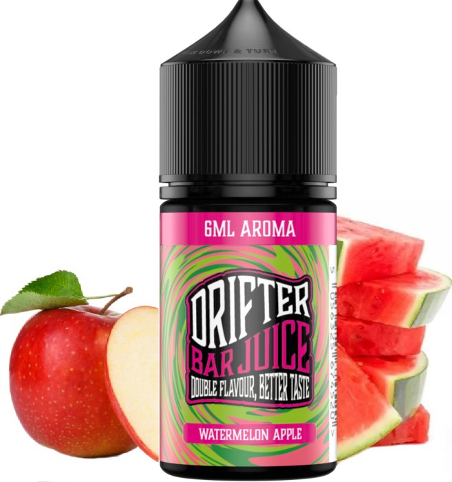 Ostatní Příchuť Drifter Bar Juice S&V 6ml Watermelon Apple