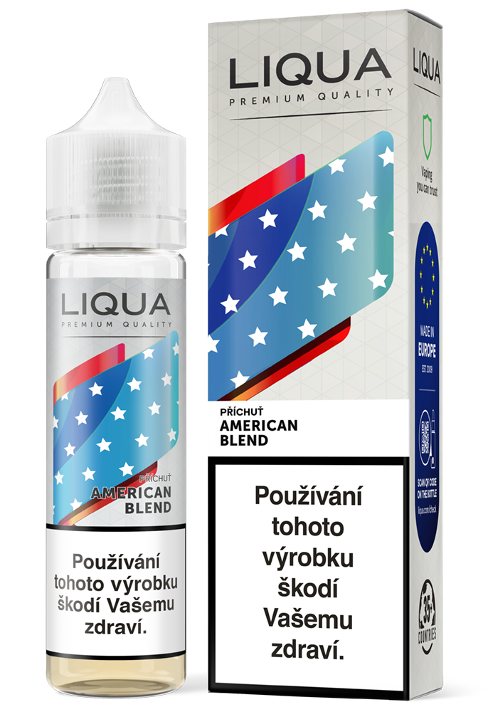 Příchuť Liqua Mix&Go 10ml American Blend