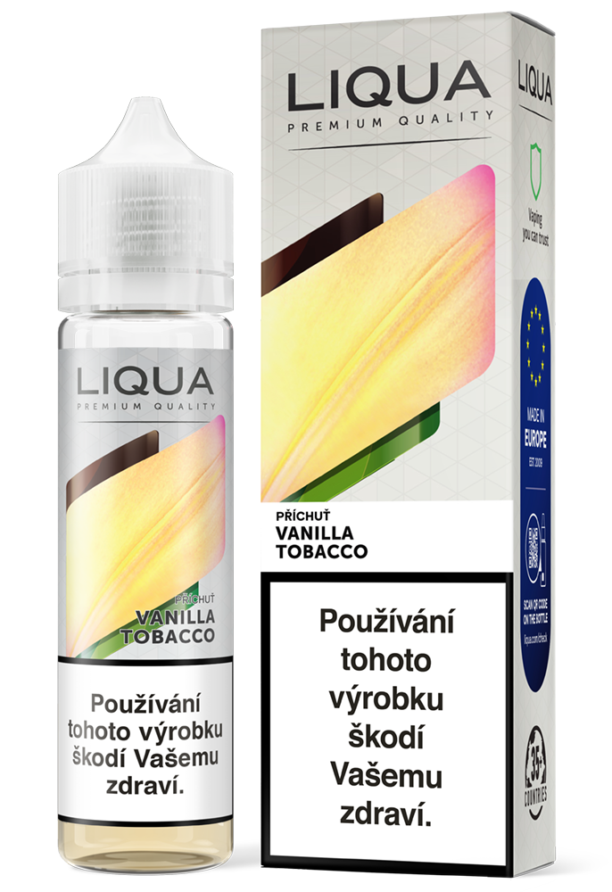 Příchuť Liqua Mix&Go 10ml Vanilla Tobacco
