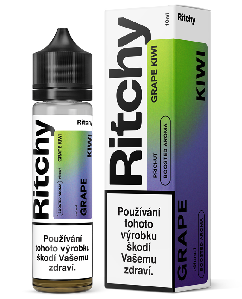 Příchuť Ritchy S&V - Grape Kiwi 10ml