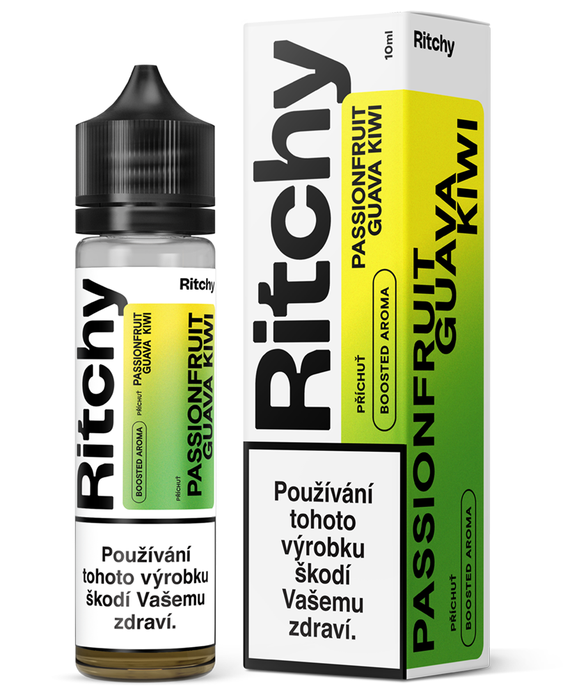 Příchuť Ritchy S&V - Passionfruit Guava Kiwi 10ml