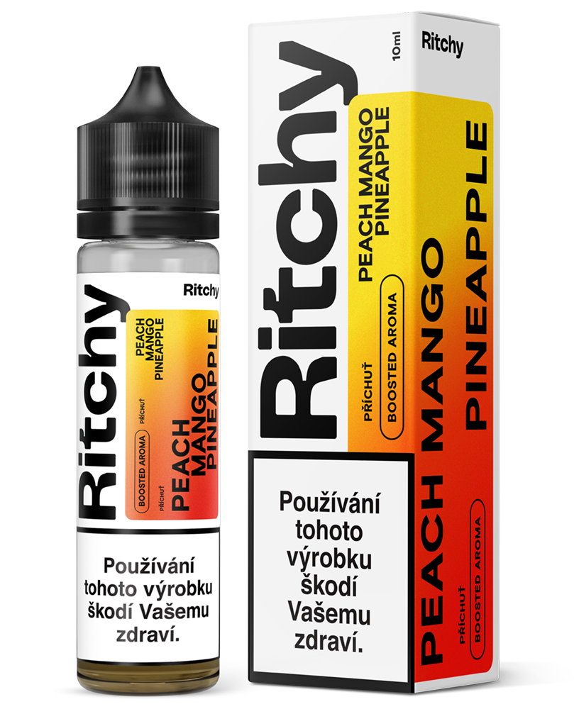 Příchuť Ritchy S&V - Peach Mango Pineapple 10ml