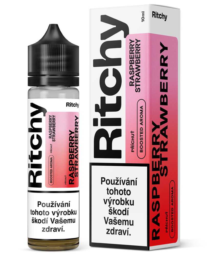 Příchuť Ritchy S&V - Raspberry Strawberry 10ml