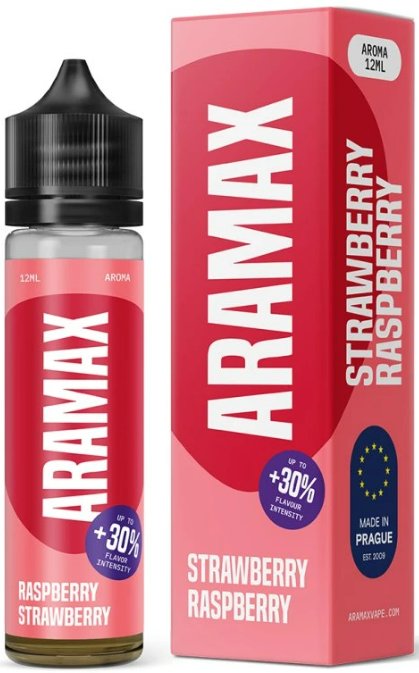 Aramax Shake & Vape Raspberry Strawberry 12 ml