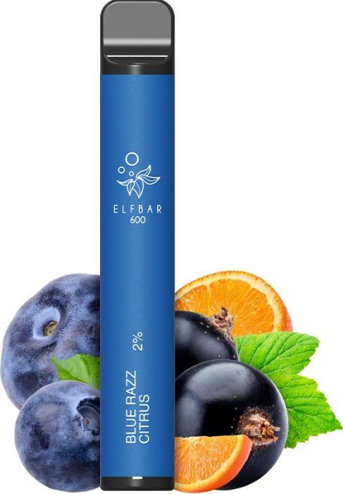 Elf Bar 600 e-cigareta 20mg Blue Razz Lemonade