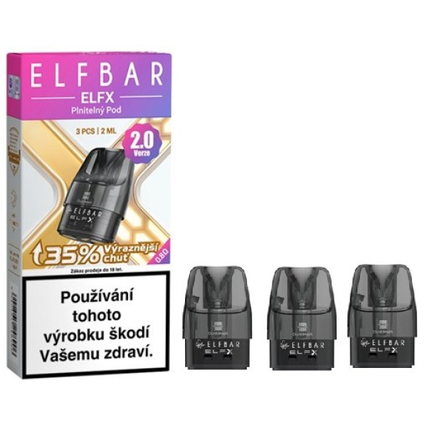 Elf Bar ELFX cartridge V2.0 0