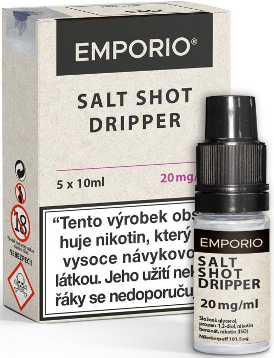 Emporio Booster SALT SHOT Dripper 5x10ml 20mg