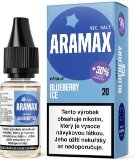 Liquid Aramax Nic Salt - Blueberry Ice 10ml