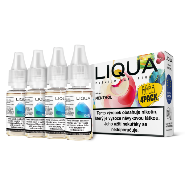 Menthol 4x10ml - Liquid LIQUA Elements 4Pack - 12 mg