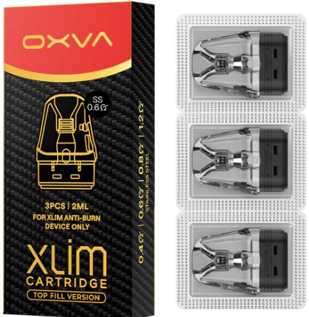 OXVA Xlim Top Fill SS cartridge 0
