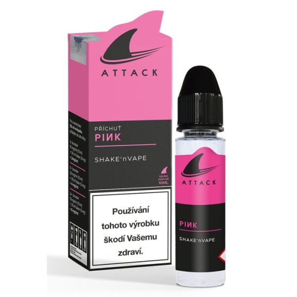 Příchuť Imperia Shark Attack - Pink Shark (Jahodovo-malinový mix s rybízem) 10ml