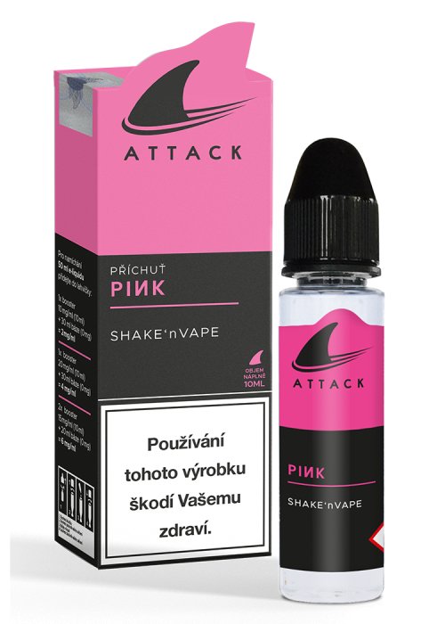 Příchuť Imperia Shark Attack - Pink Shark (Jahodovo-malinový mix s rybízem) 10ml