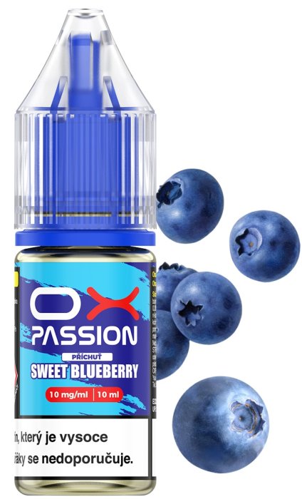Liquid OXVA OX PASSION Salts Sweet Blueberry 10ml - 20mg