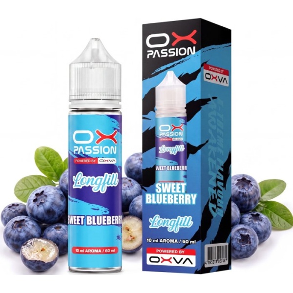 Příchuť OXVA OX PASSION S&V 10ml Sweet Blueberry